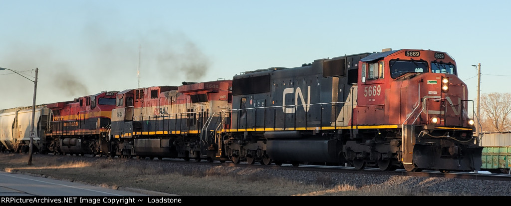CN 5669 BCOL 4644 KCS 4583